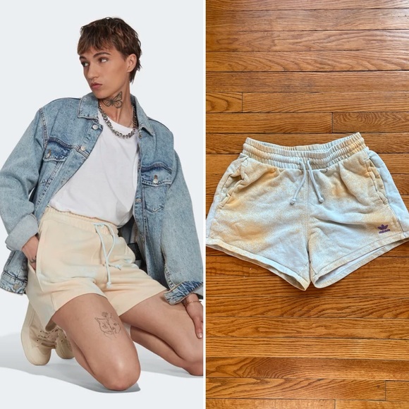 Adidas Allover Print Loose Shorts - Picture 1 of 7